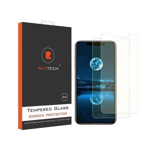 Apple iPhone X R 6 1 inch Tempered Glass Pack of 2
